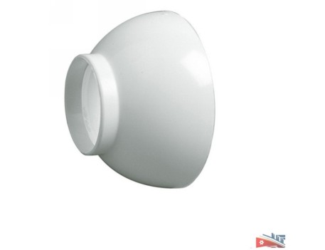 PLAFÓN EMBELLECEDOR BLANCO PARA TUBO 32MM