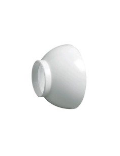 PLAFÓN EMBELLECEDOR BLANCO PARA TUBO 40MM