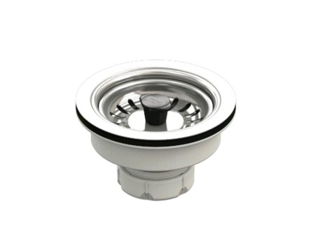 VÁLVULA DESAGÜE CESTA INOX S-236 1½X115MM