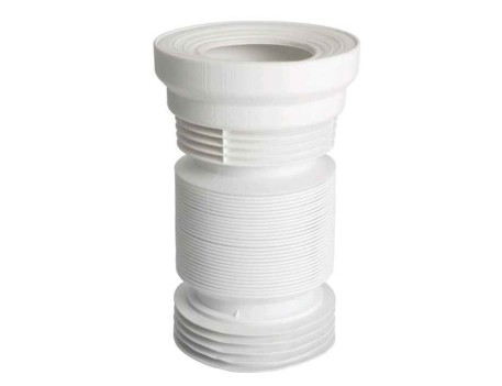 MANGUITO INODORO EXTENSIBLE FLEXIBLE 110MM