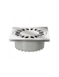 SUMIDERO SIFÓNICO INOX 300X300 SALIDA 125MM