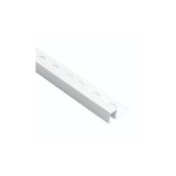 LISTELO ALUMINIO BLANCO CUADRADO 10X10MM 2.6M