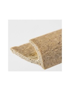 PERFIL FIBRA RÚSTICA CREMA 10MM 2.6M