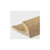 PERFIL FIBRA RÚSTICA CREMA 10MM 2.6M
