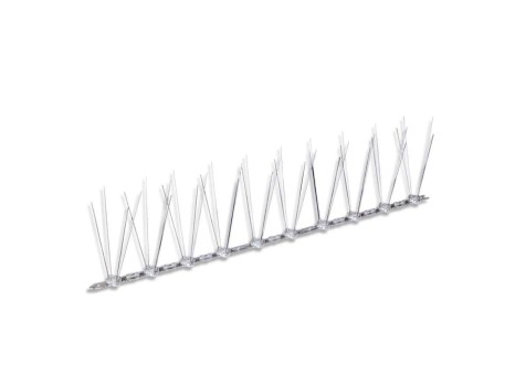 DISUASOR ANTIPÁJAROS INOX 50CM ALTO 8CM