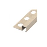 LISTELO ALUMINIO ARENA MARFIL 12X10X2600MM