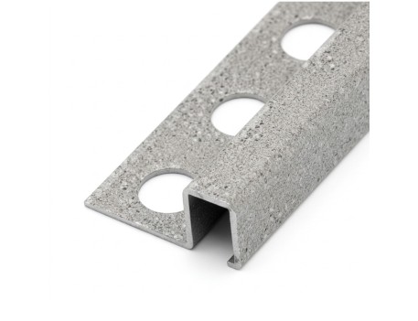 PERFIL ALUMINIO LISTELO CUADRADO BRILLO 2.6X11MM
