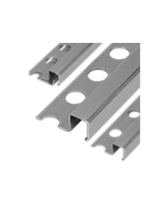 PERFIL ALUMINIO LISTELO CUADRADO BRILLANTE 2,6X14MM