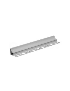 PERFIL HORIZONTAL BLANCO 8MM TIRA 2.5M