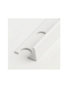 PERFIL L ALUMINIO ARENA BLANCO 12X25X2600MM