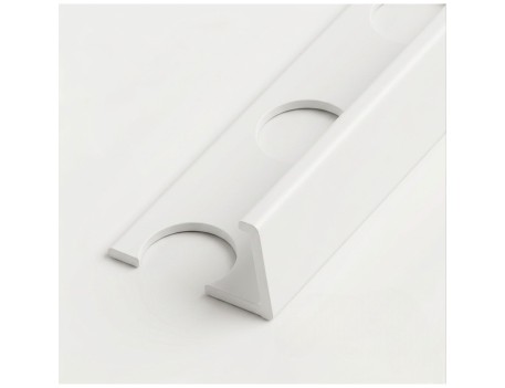 PERFIL L ALUMINIO ARENA BLANCO 12X25X2600MM