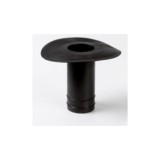BOCA DESAGÜE PVC Ø110MM ALTURA 24CM SIFÓNICA