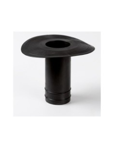 BOCA DESAGÜE PVC Ø90MM ALTURA 24CM SIFÓNICA