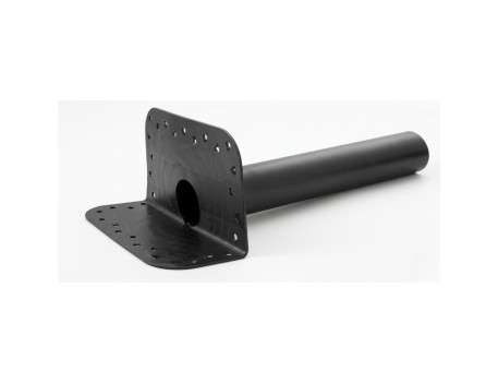 BOCA DESAGÜE ESQUINA PVC PARA TUBO Ø100MM