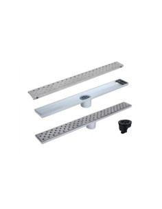CANAL DESAGÜE SLIM ACERO INOX CUADRO-VERSA 600MM