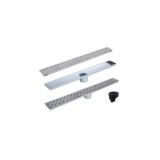 CANAL DESAGÜE SLIM ACERO INOX CUADRO-VERSA 700MM