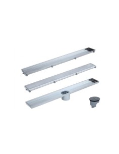 CANAL DESAGÜE SLIM CON SIFÓN INOX DUO 700MM