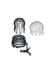 PARAHOJAS GALVANIZADO PARA CANALÓN 80/120MM