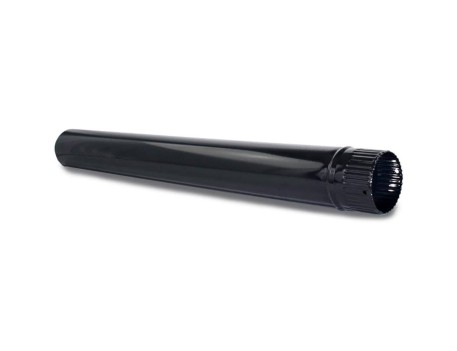 TUBO VITRIFICADO NEGRO 850º DIÁMETRO 150MM ESTUFAS