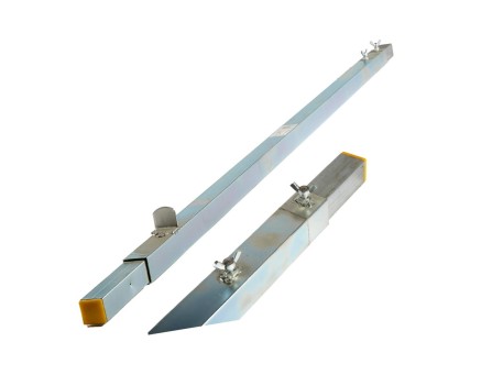 REGLA FIJA GALVANIZADA 4000MM 40X40X1.2MM THECA