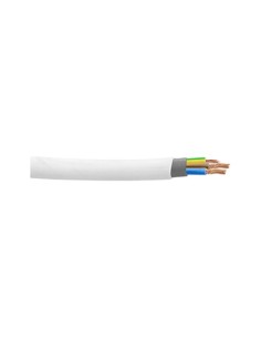 MANGUERA ELÉCTRICA H05VV-F 3X2,5MM² BLANCA
