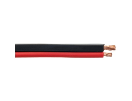 CABLE PARALELO POLAR AUDIO 2X1MM² ROJO/NEGRO
