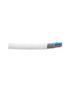MANGUERA ELÉCTRICA BLANCA H05VV-F 2X1MM²