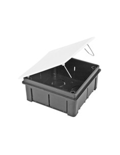 CAJA EMPOTRAR TAPA GARRA METÁLICA 160X100X50MM