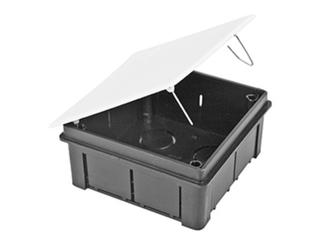 CAJA EMPOTRAR TAPA GARRA METÁLICA 160X100X50MM