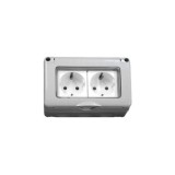 BASE DOBLE LUZ SCHUKO ESTANCA S34 HEPOLUZ 05630