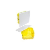 CAJA PLADUR EMPOTRAR 110X110X40MM HEPOLUZ