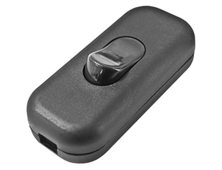 INTERRUPTOR PASO 2.5A NEGRO