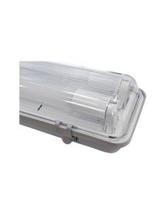 PANTALLA ESTANCA LED C 2X9W 6000K