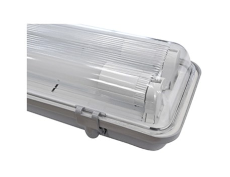 PANTALLA ESTANCA LED C 2X9W 6000K