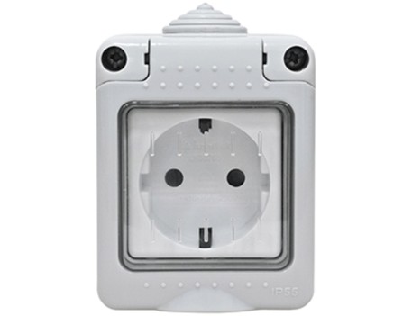 BASE LUZ SCHUKO ESTANCA SERIE 34