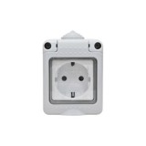 BASE LUZ SCHUKO ESTANCA SERIE 34