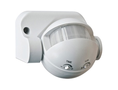 DETECTOR MOVIMIENTO 180º AC 12M BLANCO HEPOLUZ