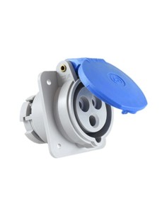 BASE EMPOTRADA CETAC 16A 2P+T 220V