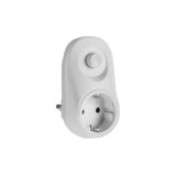 CLAVIJA SCHUKO CON REGULADOR LUZ HEPOLUZ 007938