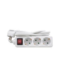 BASE 3 TOMAS CABLE 3X1 CON INTERRUPTOR 1.5MT