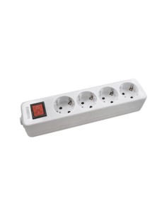 BASE 4 TOMAS 16A CON INTERRUPTOR