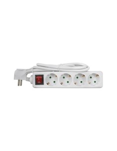 BASE 4 TOMAS 3X1.5MM2 CON INTERRUPTOR 1.5MT