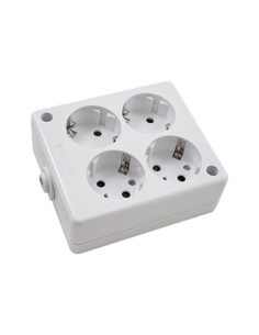 BASE 4 TOMAS C/T/T 16A HEPOLUZ 09092
