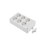 BASE 6 TOMAS C/T/T 10-16A HEPOLUZ 09098