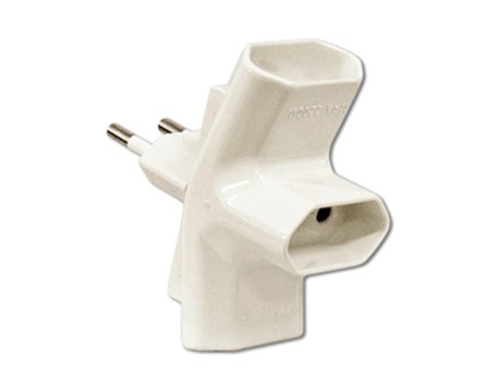 TRIPLE ENCHUFE 10A HEPOLUZ