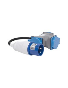 ALARGO CLAV.CETAC 2+T A TRIPLE SCHUKO 16A