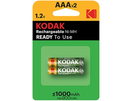 BATERÍAS NIMH R03 1000MAH PACK 2 UNIDADES