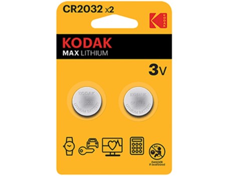 PILA BOTÓN LITIO CR2032 3V 2UD