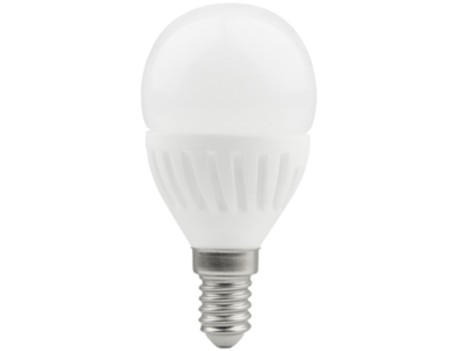 LÁMPARA ESFÉRICA LED E14 10W 6000K