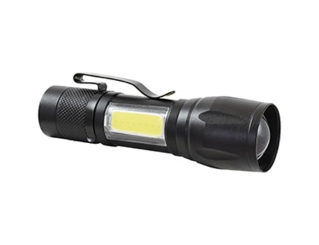 LINTERNA LED CREE XPE+COB RECARGABLE 4W EARTH